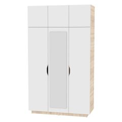 Шкаф с зеркалом "Аврора (H21_M)" в Салехарде - salekhard.mebel24.online | фото