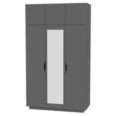 Шкаф с зеркалом "Аврора (H21_M)" в Салехарде - salekhard.mebel24.online | фото 20