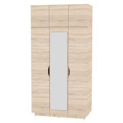 Шкаф с зеркалом "Аврора (H23_M)" в Салехарде - salekhard.mebel24.online | фото 5