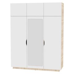 Шкаф с зеркалом "Аврора (H29_M)" в Салехарде - salekhard.mebel24.online | фото 3