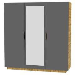 Шкаф с зеркалом "Аврора (H30_M)" в Салехарде - salekhard.mebel24.online | фото 19