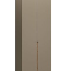 Шкаф СТАНДАРТ С2 2 ящика серия "ГЕСТИЯ" (Бежевый песок/Дуб Небраска натуральный ) 800*520*2300 в Салехарде - salekhard.mebel24.online | фото 3