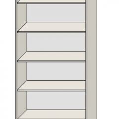 Шкаф СТАНДАРТ С2 2 ящика серия "ГЕСТИЯ" (Бежевый песок/Дуб Небраска натуральный ) 800*520*2300 в Салехарде - salekhard.mebel24.online | фото 7