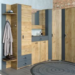 Шкаф унив. с ящиками НКМ Бостон Секция 9 в Салехарде - salekhard.mebel24.online | фото 2