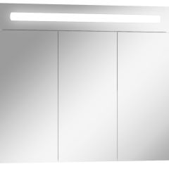 Шкаф-зеркало Аврора 80 с подсветкой LED Домино (DV8009HZ) в Салехарде - salekhard.mebel24.online | фото