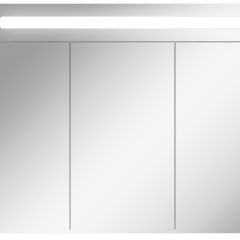 Шкаф-зеркало Аврора 85 с подсветкой LED Домино (DV8010HZ) в Салехарде - salekhard.mebel24.online | фото 4
