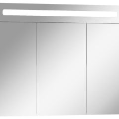 Шкаф-зеркало Аврора 85 с подсветкой LED Домино (DV8010HZ) в Салехарде - salekhard.mebel24.online | фото