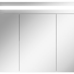 Шкаф-зеркало Аврора 90 с подсветкой LED Домино (DV8011HZ) в Салехарде - salekhard.mebel24.online | фото 4