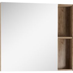 Шкаф-зеркало Craft 80 левый/правый Домино (DCr2204HZ) в Салехарде - salekhard.mebel24.online | фото 1