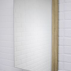 Шкаф-зеркало Мечта 50 Дуб сонома АЙСБЕРГ (DM2318HZ) в Салехарде - salekhard.mebel24.online | фото 3