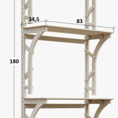 Система  хранения  Конструктор Арт. СХ3-1 в Салехарде - salekhard.mebel24.online | фото 2
