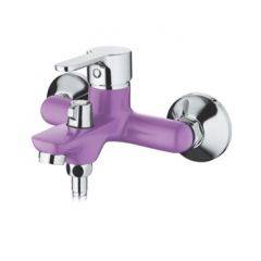 Смеситель для ванны Accoona A6367S фиолетовый в Салехарде - salekhard.mebel24.online | фото