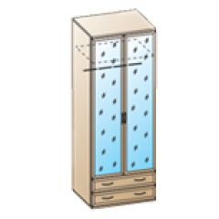 Спальня Карина композиция 4 (Ясень Асахи) в Салехарде - salekhard.mebel24.online | фото 6