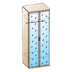 Спальня Карина композиция 6 (Снежный Ясень) в Салехарде - salekhard.mebel24.online | фото 3
