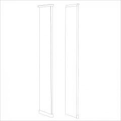 Спальня модульная Мишель (белый матовый/экокожа) в Салехарде - salekhard.mebel24.online | фото 15