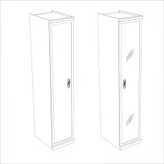 Спальня модульная Натали (белый глянец/экокожа) в Салехарде - salekhard.mebel24.online | фото 12