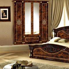 Спальня Рома (комплект 4 дв.) орех в Салехарде - salekhard.mebel24.online | фото 1