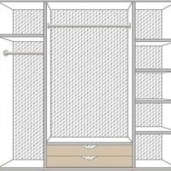 Спальный гарнитур Ольга (модульная) беж/золото в Салехарде - salekhard.mebel24.online | фото 5