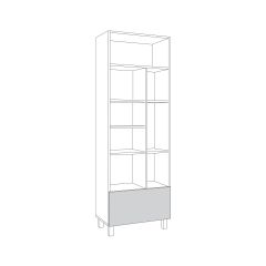 Стеллаж 13.148 Манхеттен в Салехарде - salekhard.mebel24.online | фото 2