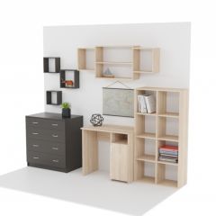 Стеллаж 8 секций (дуб сонома) в Салехарде - salekhard.mebel24.online | фото 5