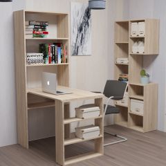 Стеллаж Элемент-1 (дуб сонома) в Салехарде - salekhard.mebel24.online | фото 6
