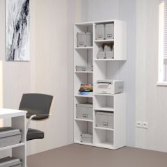 Стеллаж Элемент-2 (белый) в Салехарде - salekhard.mebel24.online | фото 3