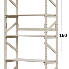 Стеллаж Конструктор Арт.С1600-1 в Салехарде - salekhard.mebel24.online | фото 2