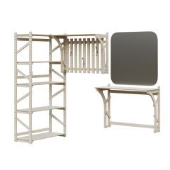 Стеллаж Конструктор Арт.С1600-1 в Салехарде - salekhard.mebel24.online | фото 5