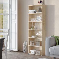 Стеллаж Лофт (Дуб сонома) в Салехарде - salekhard.mebel24.online | фото