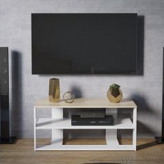 Стеллаж под ТВ Diamond Тип 3 в Салехарде - salekhard.mebel24.online | фото 4