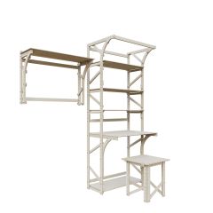 Стеллаж+стол Конструктор Арт.СRСт1-1 в Салехарде - salekhard.mebel24.online | фото 5
