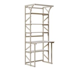 Стеллаж+стол со стойкой Конструктор Арт.СRСт2-1 в Салехарде - salekhard.mebel24.online | фото