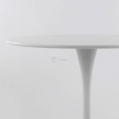 Стол Barneo T-3 Tulip style (RAL9003 белый, D90) в Салехарде - salekhard.mebel24.online | фото 4