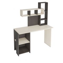 Стол компьютерный Олимп (венге/дуб беленый) в Салехарде - salekhard.mebel24.online | фото 3
