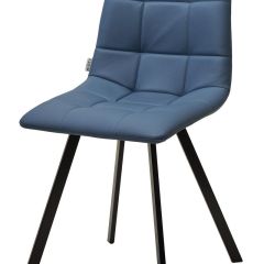 Стул CHILLI-Q SQUARE Oracul 795 Синий, экокожа PU / черный каркас, М-City в Салехарде - salekhard.mebel24.online | фото