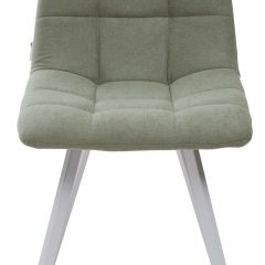 Стул CHILLI SQUARE UF860-11B мятный, ткань/ белый каркас М-City в Салехарде - salekhard.mebel24.online | фото 3