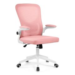 Офисное кресло Konfi pink / white в Салехарде - salekhard.mebel24.online | фото