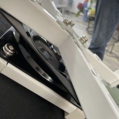 Стул MAVERICK 360 град. поворот. BLUVEL-40 BEIGE/ белый каркас, М-City в Салехарде - salekhard.mebel24.online | фото 4