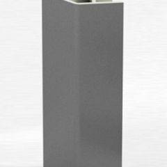 Угловое соединение для цоколя 135 гр. h150 мм (Алюминий, Белый, Черный, Сономаый) в Салехарде - salekhard.mebel24.online | фото