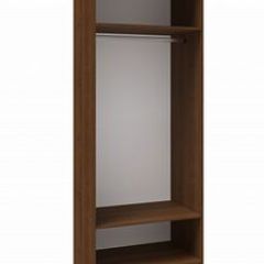 ВЕСТА ВГШ-1 Шкаф платяной МДФ Орех Донской в Салехарде - salekhard.mebel24.online | фото 2