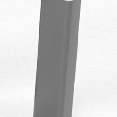 Торцевая заглушка  для цоколя h100 мм (Алюминий, Белый, Черный, Сонома) в Салехарде - salekhard.mebel24.online | фото