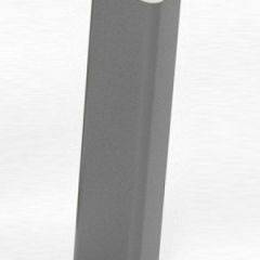 Торцевая заглушка для цоколя h150 мм Цвет Алюминий (Алюминий, Белый, Черный, Сонома) в Салехарде - salekhard.mebel24.online | фото 1
