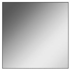 Зеркало Corsica 500х500 black без подсветки Sansa (SB1063Z) в Салехарде - salekhard.mebel24.online | фото 1