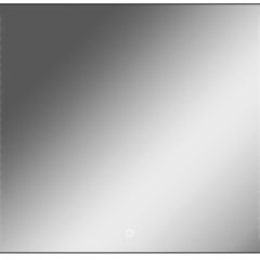 Зеркало Cosmo 100 black с подсветкой Sansa (SC1047Z) в Салехарде - salekhard.mebel24.online | фото 1