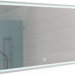 Зеркало Dream 120 alum с подсветкой Sansa (SD1025Z) в Салехарде - salekhard.mebel24.online | фото 1