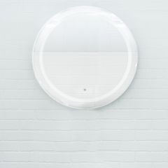 Зеркало Gia 75 white с подсветкой Sansa (SGa1044Z) в Салехарде - salekhard.mebel24.online | фото 3