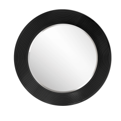 Зеркало круглое черный (РМ/02(S) в Салехарде - salekhard.mebel24.online | фото 1