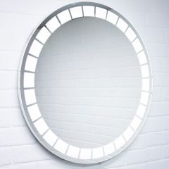 Зеркало Маскат 700х700 с подсветкой Домино (GL7057Z) в Салехарде - salekhard.mebel24.online | фото 3