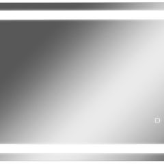 Зеркало Прага 800х550 с подсветкой Домино (GL7021Z) в Салехарде - salekhard.mebel24.online | фото