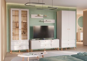 АФИНА Гостиная (модульная) кашемир серый в Салехарде - salekhard.mebel24.online | фото 1